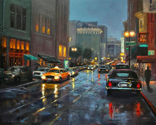 Evening Rain by Faye Vander Veer |  Artwork Main Image 