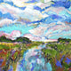 Original art for sale at UGallery.com | Cloud Puffs 1 by Kip Decker | $3,200 | acrylic painting | 36' h x 36' w | thumbnail 1