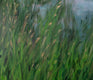 Original art for sale at UGallery.com | Lake in the Prairie by Suzanne Massion | $1,100 | oil painting | 30' h x 30' w | thumbnail 4