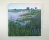 Original art for sale at UGallery.com | Lake in the Prairie by Suzanne Massion | $1,100 | oil painting | 30' h x 30' w | thumbnail 3