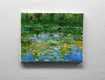 Original art for sale at UGallery.com | Water Lilies Heat of Day by Onelio Marrero | $525 |  | ' h x ' w | thumbnail 3