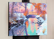 Original art for sale at UGallery.com | Lilac Winter by Stanislav Sidorov | $1,600 | oil painting | 24' h x 30' w | thumbnail 3