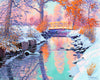 Original art for sale at UGallery.com | Lilac Winter by Stanislav Sidorov | $1,600 | oil painting | 24' h x 30' w | thumbnail 1