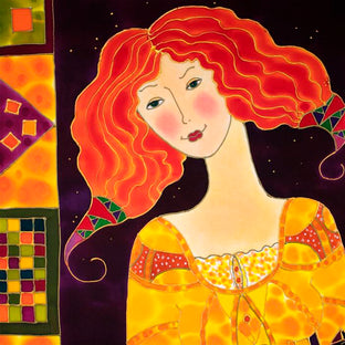 Bright Cheerful Night by Yelena Sidorova |   Closeup View of Artwork 