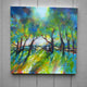 Original art for sale at UGallery.com | A Closed Gate by Kip Decker | $2,400 | acrylic painting | 30' h x 30' w | thumbnail 3