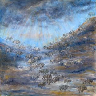 Bison Beneath the Light by Alana Clumeck |  Artwork Main Image 