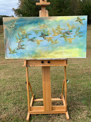 Skyward Harmony by Alana Clumeck |  Context View of Artwork 