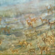 Original art for sale at UGallery.com | Solace in the Gaze by Alana Clumeck | $2,100 | oil painting | 36' h x 36' w | thumbnail 4