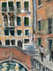 Original art for sale at UGallery.com | From Ponte delle Erbe, Cannaregio by Andrew Hird | $1,125 | oil painting | 11.75' h x 9.5' w | thumbnail 4