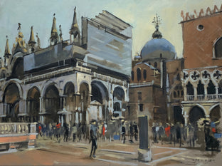 Morning Traffic, Piazzetta San Marco by Andrew Hird |  Artwork Main Image 