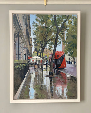 Northumberland Avenue, April Showers by Andrew Hird |  Context View of Artwork 