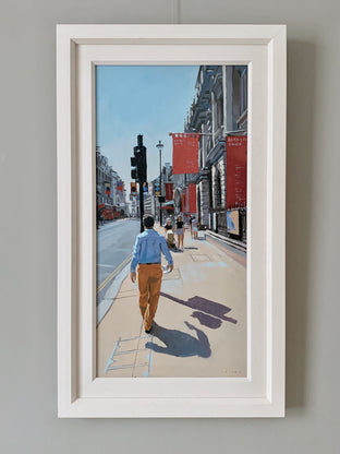 Orange Trousers, Piccadilly by Andrew Hird |  Context View of Artwork 