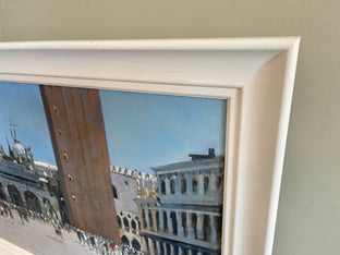 Piazza San Marco, Morning Light by Andrew Hird |  Side View of Artwork 