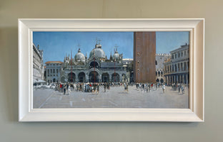 Piazza San Marco, Morning Light by Andrew Hird |  Context View of Artwork 