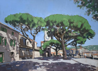 Place de la Castre, Cannes by Andrew Hird |  Artwork Main Image 