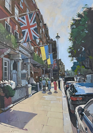 The Goring Hotel, High Summer by Andrew Hird |  Artwork Main Image 