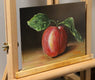 Original art for sale at UGallery.com | A Peach by Art Tatin | $325 | oil painting | 6' h x 8' w | thumbnail 2