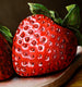 Original art for sale at UGallery.com | Strawberries Are Good for You by Art Tatin | $325 | oil painting | 6' h x 8' w | thumbnail 4