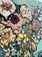 Original art for sale at UGallery.com | Bloomerang by Autumn Rose | $2,200 | acrylic painting | 36' h x 36' w | thumbnail 4