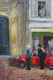 Original art for sale at UGallery.com | Rue Mouffetard by Bertrand Girard | $2,000 | acrylic painting | 24' h x 20' w | thumbnail 4