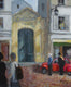 Original art for sale at UGallery.com | Rue Mouffetard by Bertrand Girard | $2,000 | acrylic painting | 24' h x 20' w | thumbnail 1