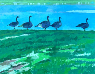 Five Geese by Brian McCarty |  Artwork Main Image 