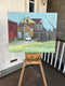 Original art for sale at UGallery.com | House and Barn by Brian McCarty | $650 | oil painting | 20' h x 24' w | thumbnail 3