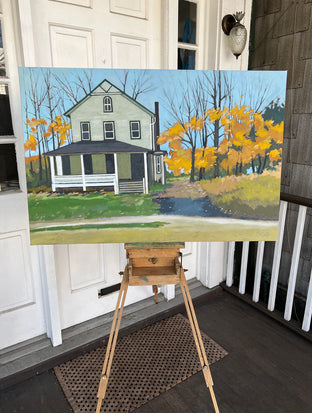 House in Fall by Brian McCarty |  Context View of Artwork 