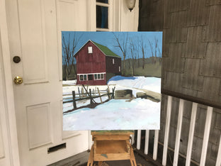 House in Winter by Brian McCarty |  Context View of Artwork 