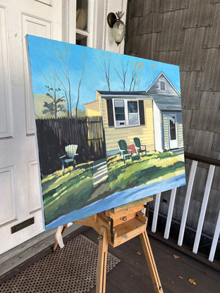 Shady Lawn by Brian McCarty |  Side View of Artwork 