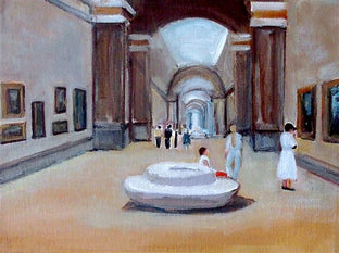 At the Louvre by Carey Parks |  Artwork Main Image 