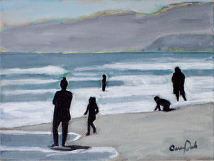 Beach Time in Santa Monica by Carey Parks |  Artwork Main Image 