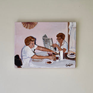 Breakfast Time by Carey Parks |  Context View of Artwork 