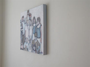 Family by Carey Parks |  Side View of Artwork 