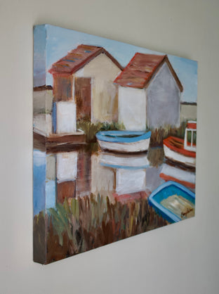 L’ile d’oléron by Carey Parks |  Side View of Artwork 