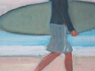 Surfer, One by Carey Parks |   Closeup View of Artwork 