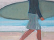 Original art for sale at UGallery.com | Surfer, One by Carey Parks | $550 | acrylic painting | 10' h x 10' w | thumbnail 4