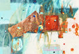 Original art for sale at UGallery.com | One Wintry Day by Cynthia Ligeros | $1,125 | acrylic painting | 24' h x 24' w | thumbnail 4