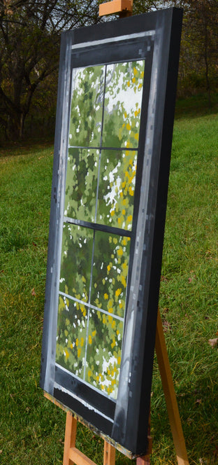 Window Box by David Thelen |  Side View of Artwork 