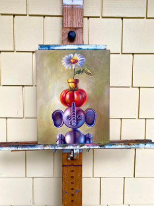 Pippin Bumble’s Favorite Time of Day by Diane Flick |  Context View of Artwork 