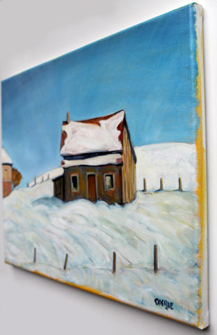 Snowbelt, St. Lawrence County New York by Doug Cosbie |  Side View of Artwork 