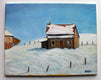 Original art for sale at UGallery.com | Snowbelt, St. Lawrence County New York by Doug Cosbie | $400 | oil painting | 11' h x 18' w | thumbnail 3