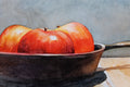 Original art for sale at UGallery.com | Fried Apples by Dwight Smith | $450 | watercolor painting | 9' h x 12' w | thumbnail 4