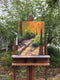 Original art for sale at UGallery.com | Autumn Light by Elizabeth Garat | $975 | oil painting | 20' h x 16' w | thumbnail 3