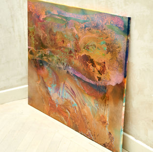 Naturaleza Ancestral I by Fernando Bosch |  Side View of Artwork 