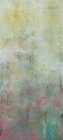 oil painting by Agata Kijanka titled Floating on Spring's Soft Breath