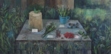 Original art for sale at UGallery.com | General Store by Galya Popova | $2,275 | oil painting | 15.7' h x 31.4' w | thumbnail 1