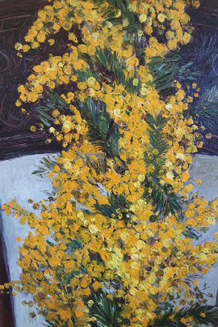 Mimosa by Galya Popova |   Closeup View of Artwork 