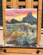 Original art for sale at UGallery.com | Sedona Sunset with Yucca by Heather Foster | $2,750 | mixed media artwork | 24' h x 20' w | thumbnail 3