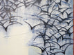 Original art for sale at UGallery.com | Overhead Migration by Heidi Hybl | $2,200 | oil painting | 36' h x 24' w | thumbnail 4